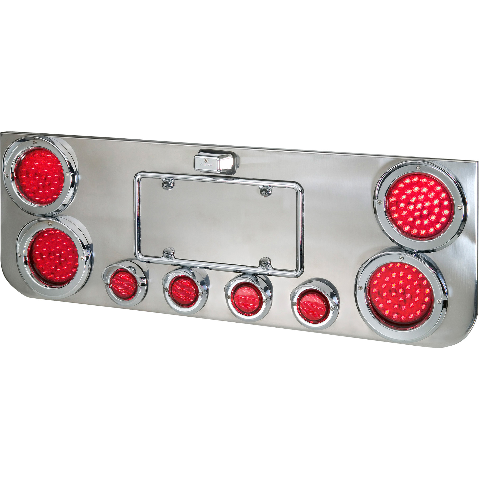 Roadmaster Rear LED Light Center Panel, Round, Model# 0473S-3
